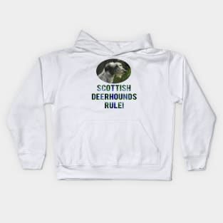 Scottish Deerhounds Rule! Kids Hoodie